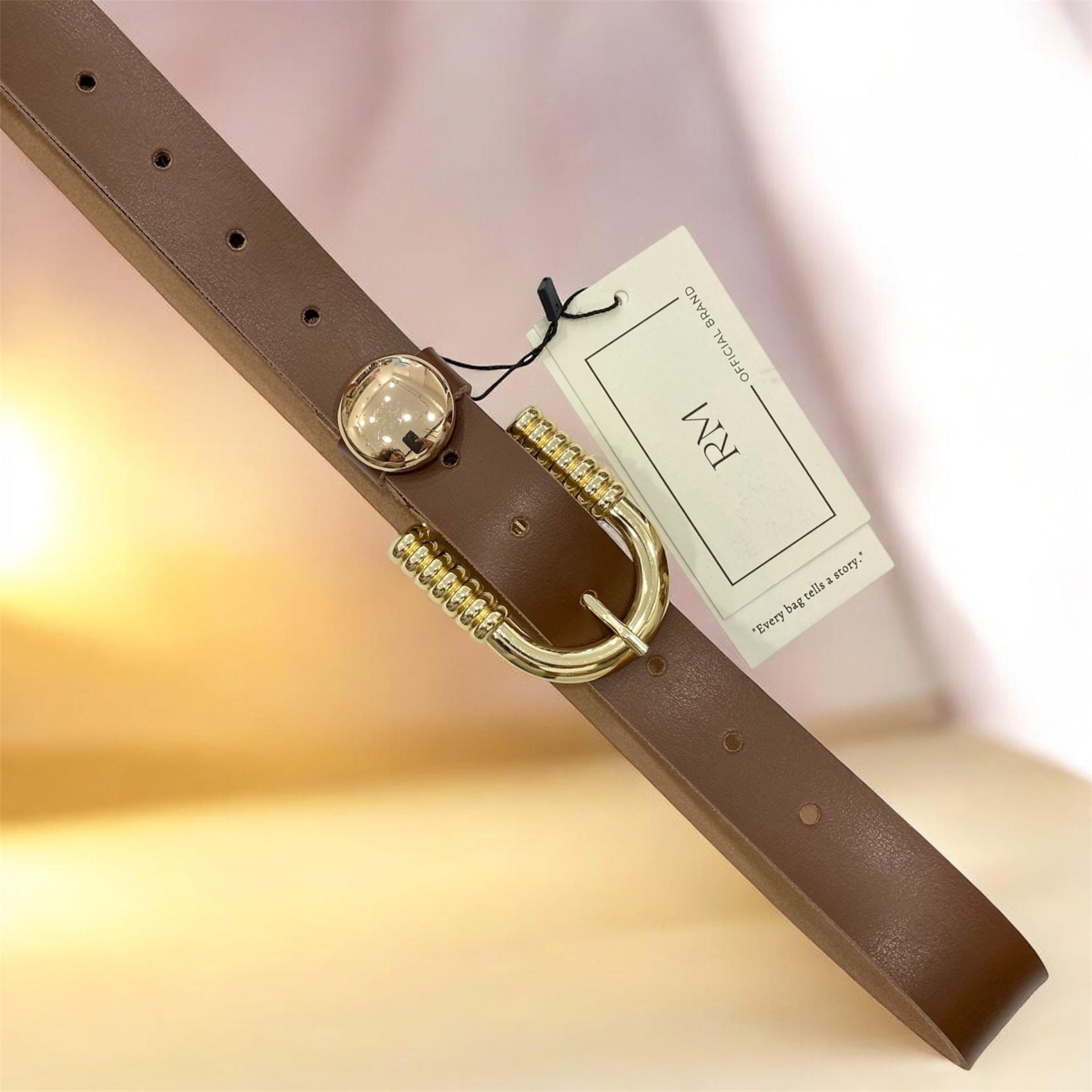 Rm Leather Belts • code 71722 • Tabac