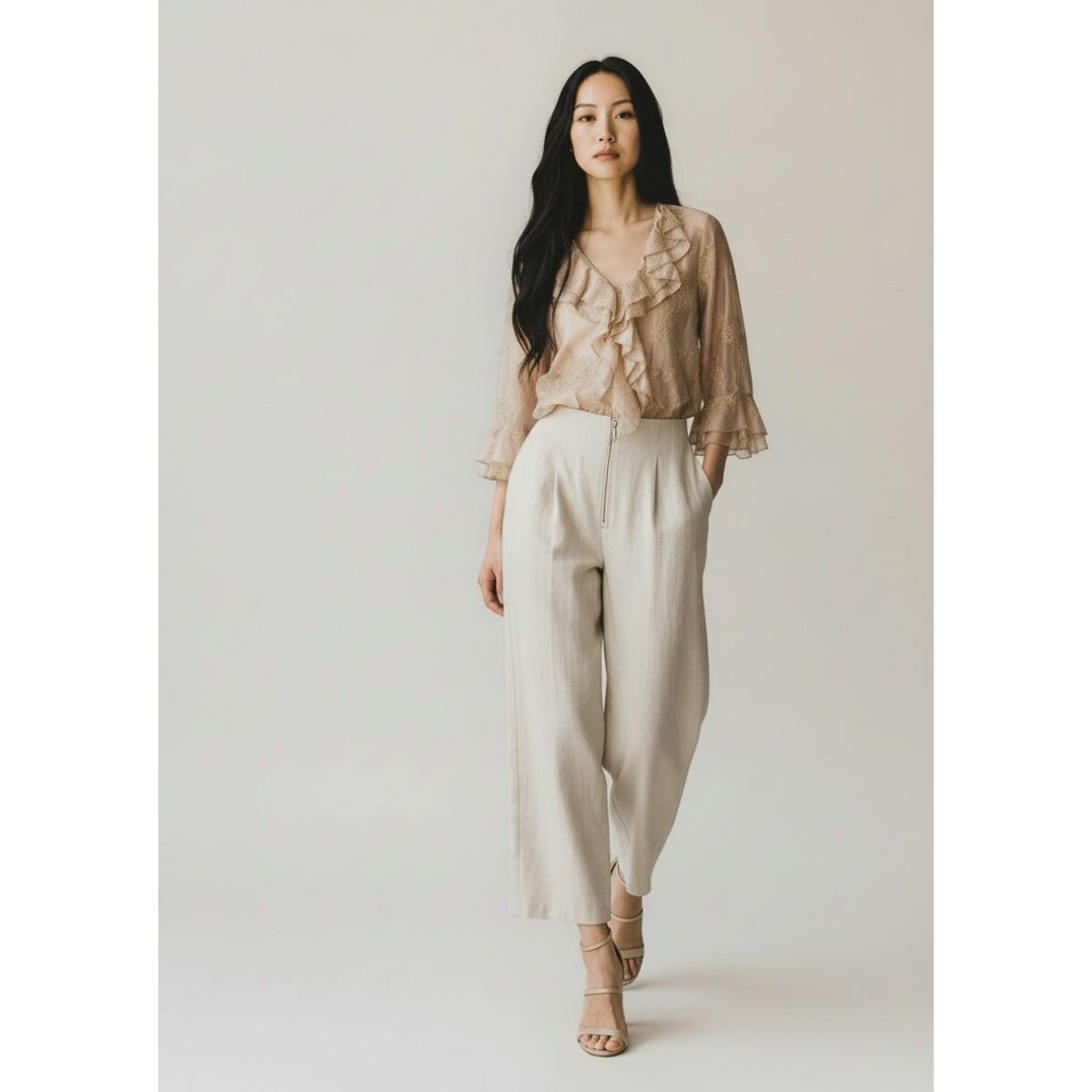 Le Streghe • Layered Camisia • Rosegold - Pearlized - Image 3