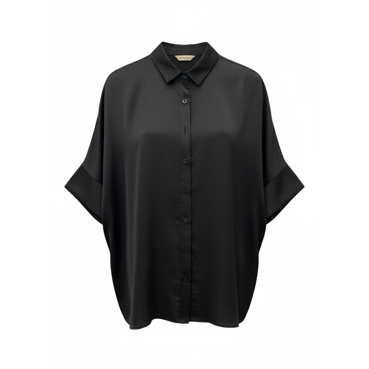 Moutaki • Relaxed Shirt • Chili Red & Black - Image 2