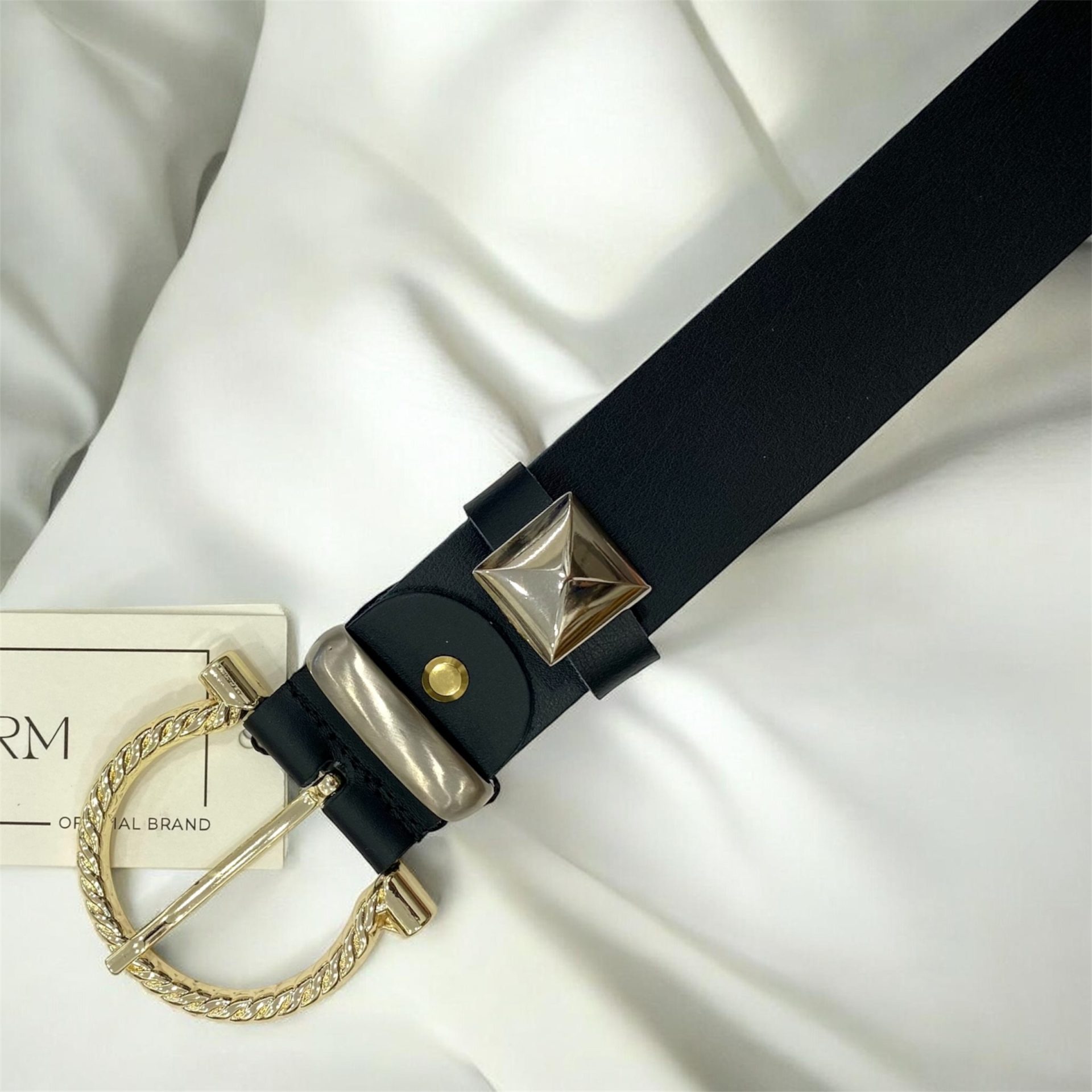 Rm Leather Belts • code 72322 • Black