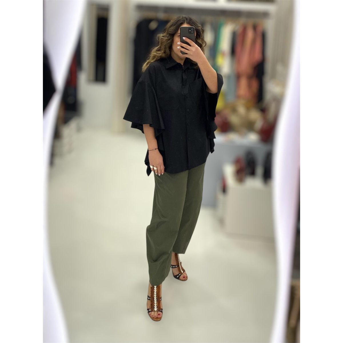 Moutaki • The Basics Slouchy Pants • Khaki - Image 5