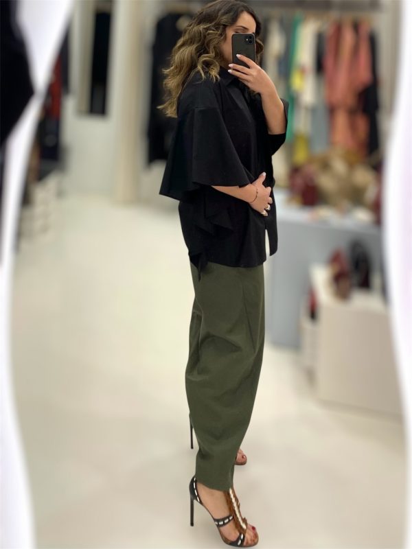 Moutaki • The Basics Slouchy Pants • Khaki - Image 4