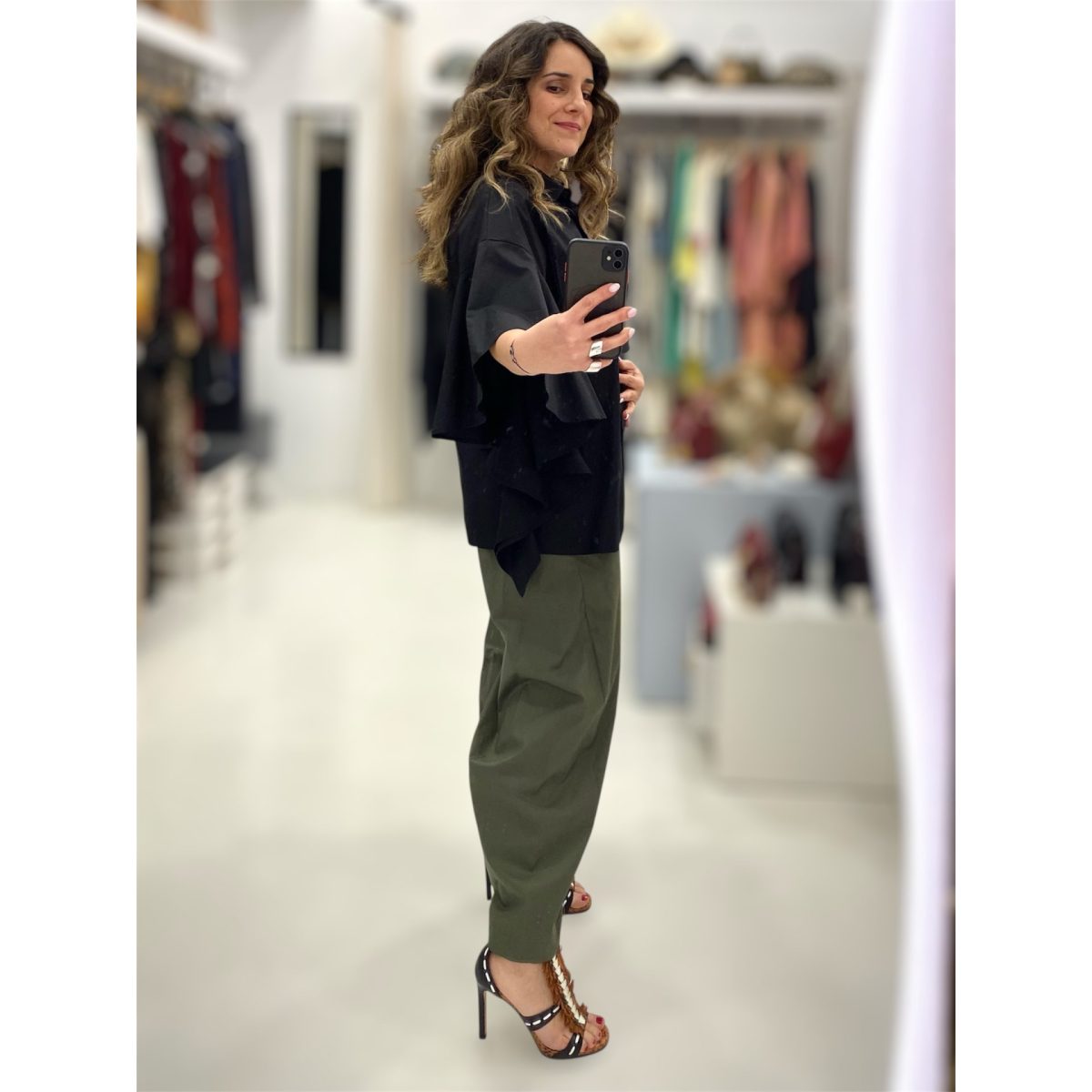 Moutaki • Butterfly Shirt • Black - Image 4