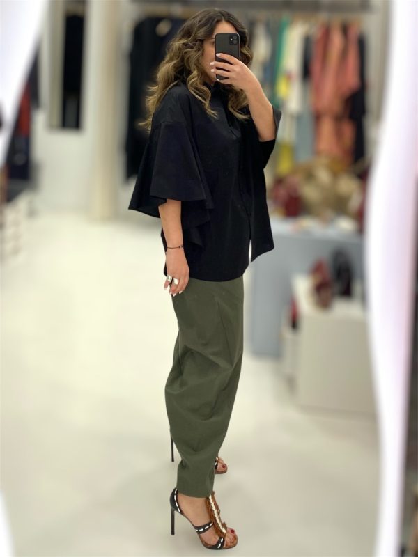 Moutaki • The Basics Slouchy Pants • Khaki - Image 6