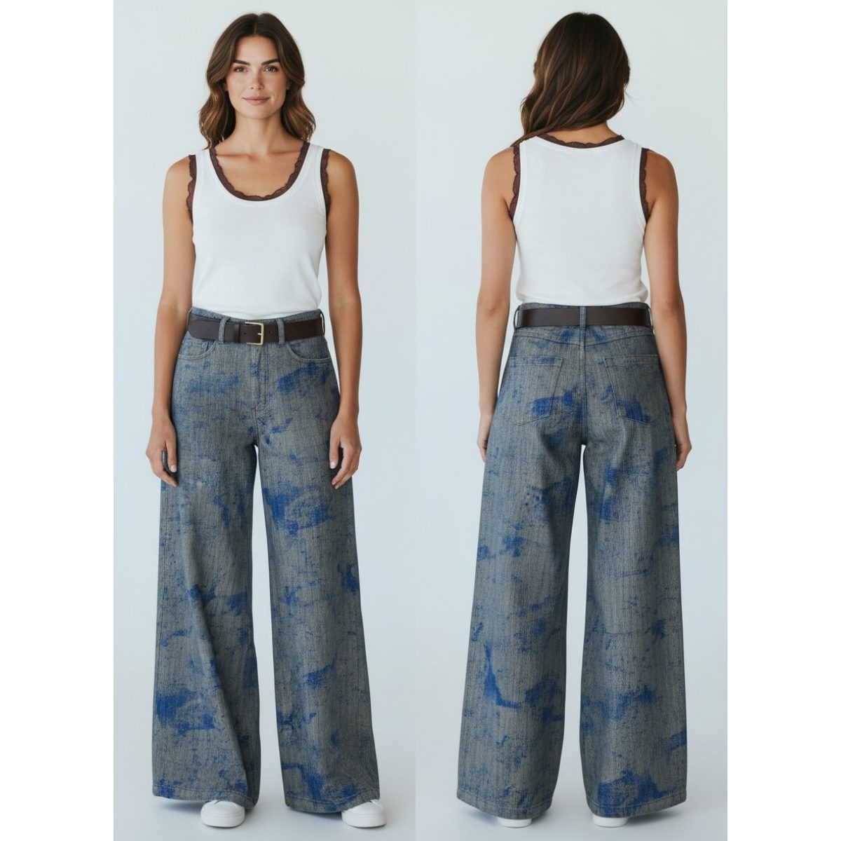 Le Streghe • Ribbed Tank Top• White Choco - Image 2