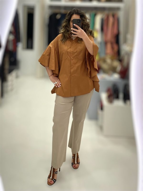 Moutaki • Butterfly Shirt • Terracotta - Image 4