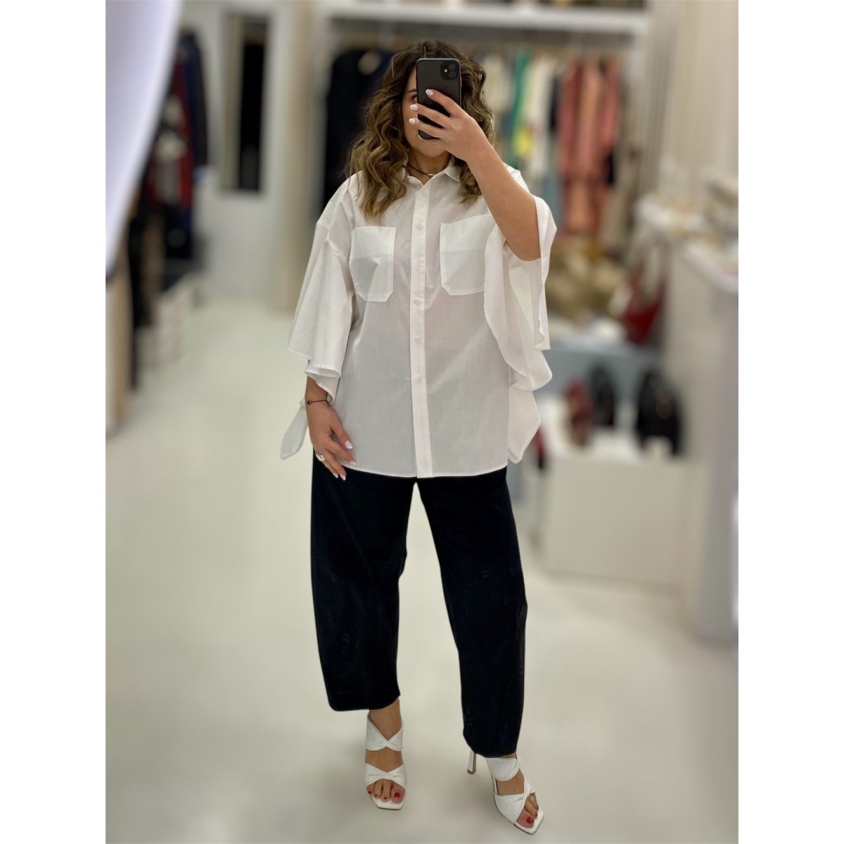 Moutaki • Butterfly Shirt • White - Image 3