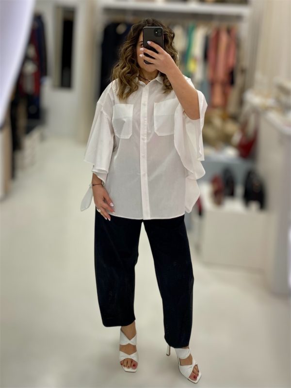 Moutaki • Butterfly Shirt • White - Image 3