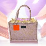 Sorena • Anemi Medium Tote Bag • Dusty Pink Gold