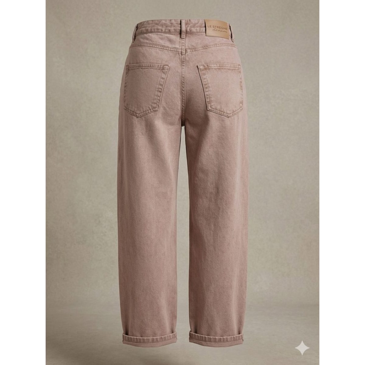Le Streghe • Vintage Barrel Jeans • Dirty Pink - Image 3