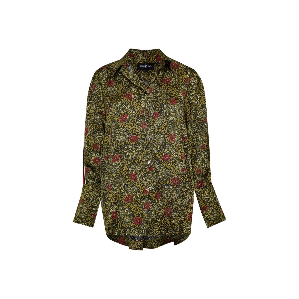 Cloud9byL • Nova Oversized Shirt • Olive Green - Image 5