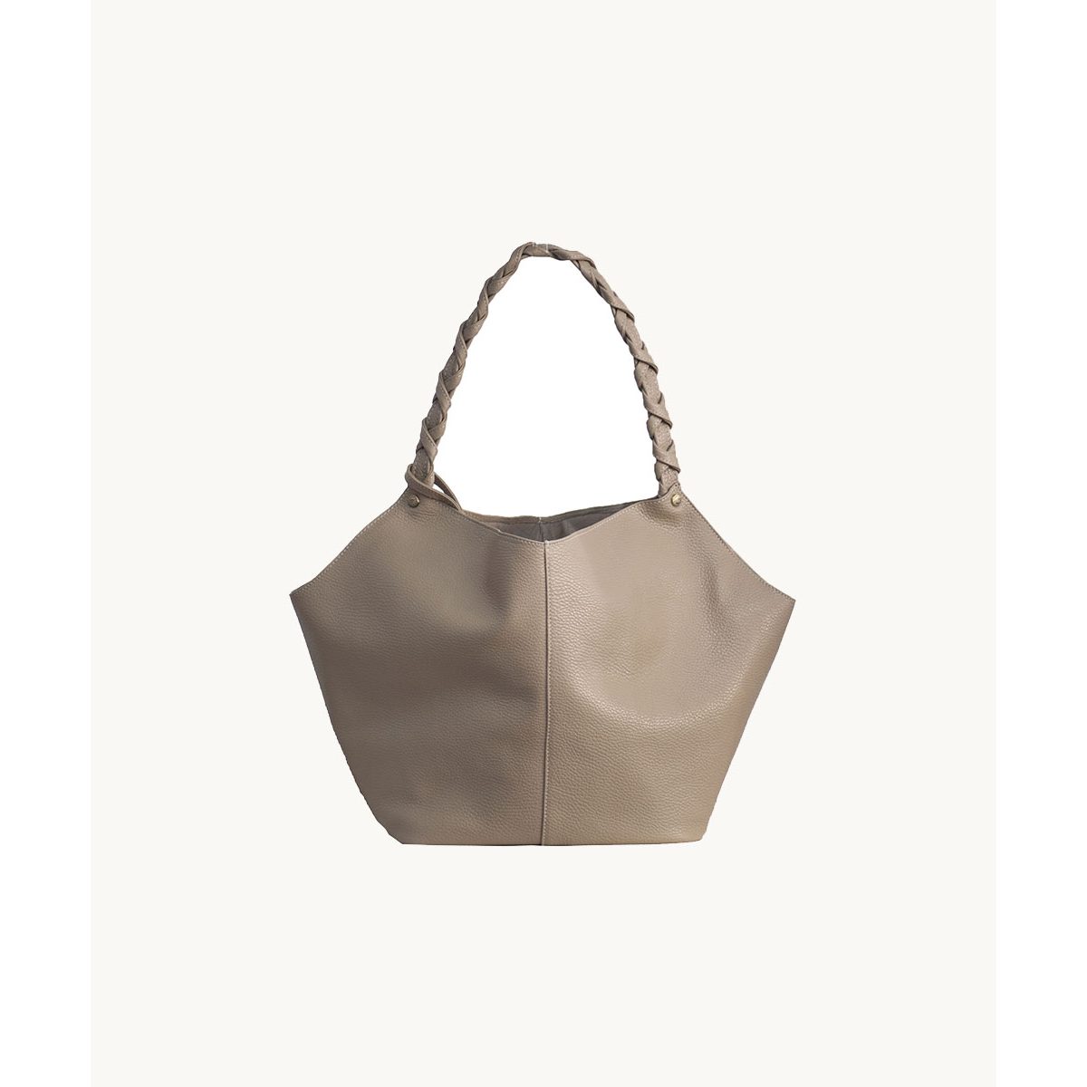 Bonendis • Helena small Leather Shoulderbag • Taupe - Image 2