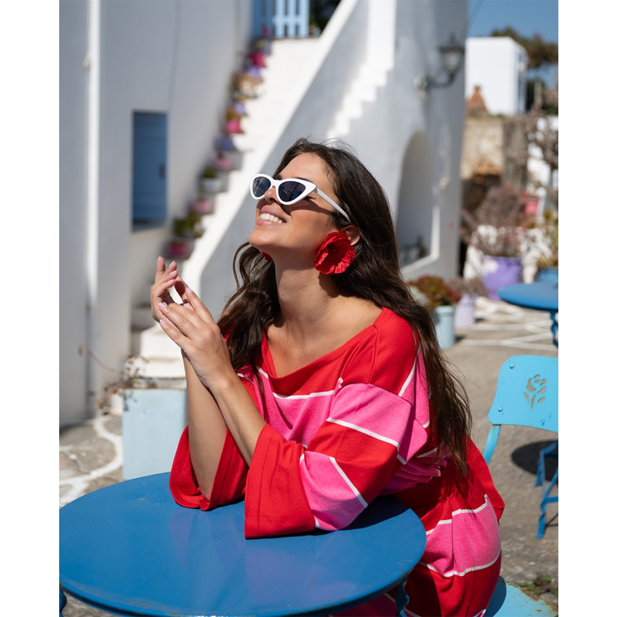 So bohemian • Madison Dress • Red Pink - Image 2