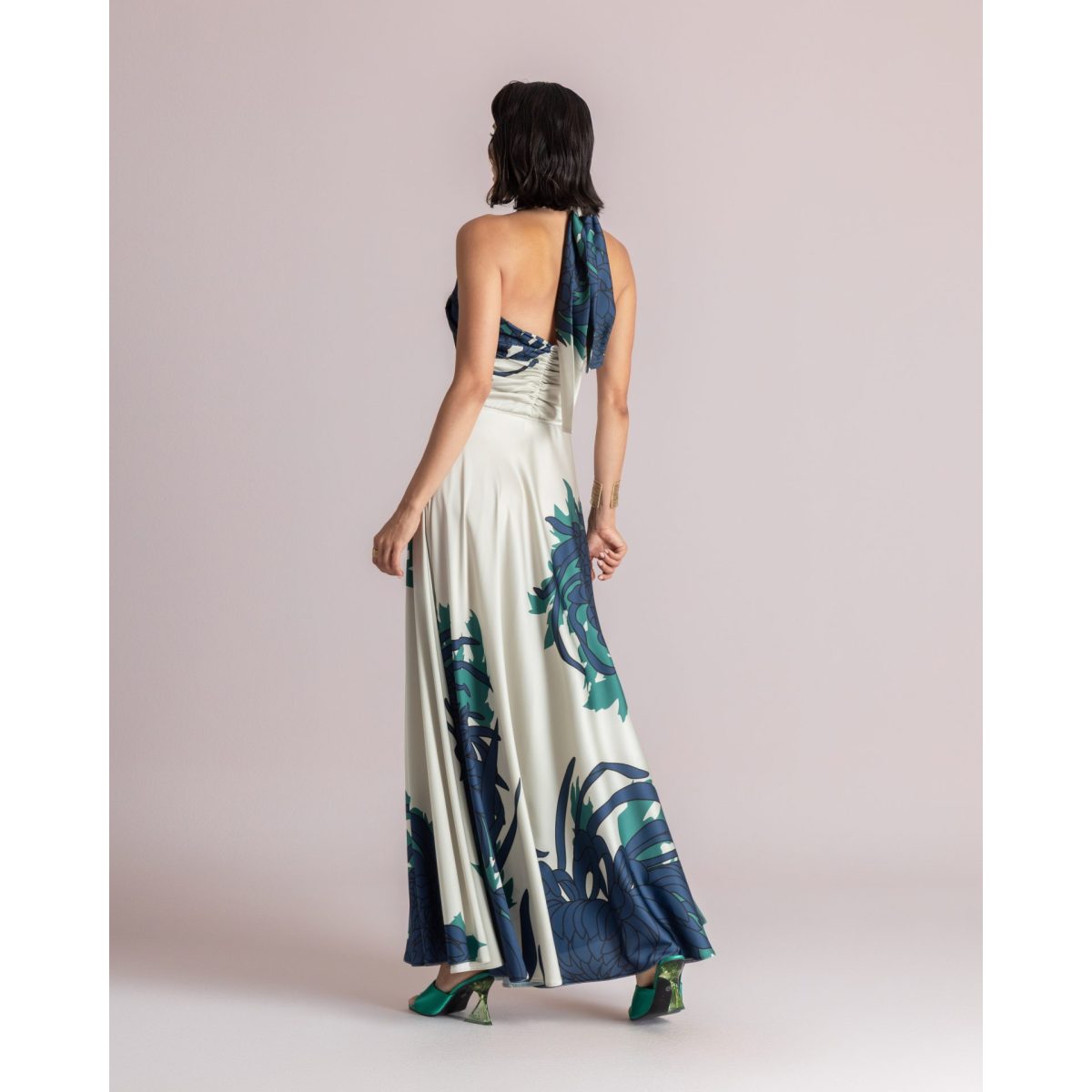 Moutaki • Co-ord Set • Navy Blue Green Sand - Image 3