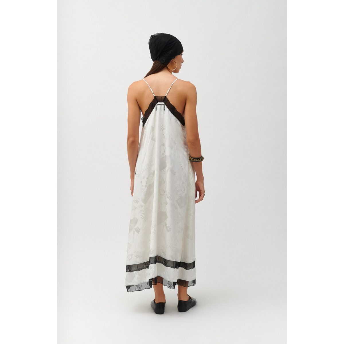 Cloud9byL • Shade Maxi SleepDress • White jacquard - Image 4