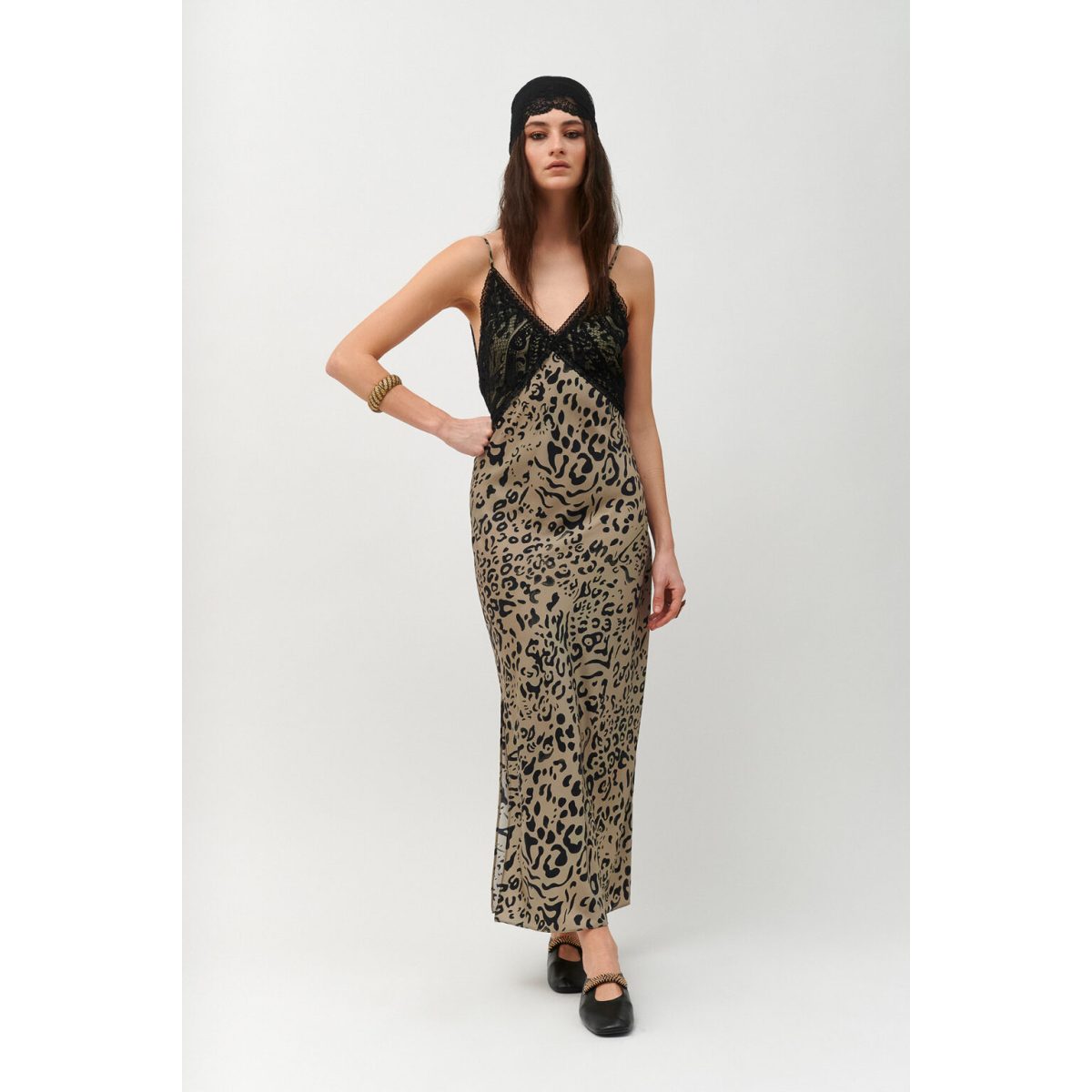 Cloud9byL • Jagger Dress • Leopard Green Black - Image 4