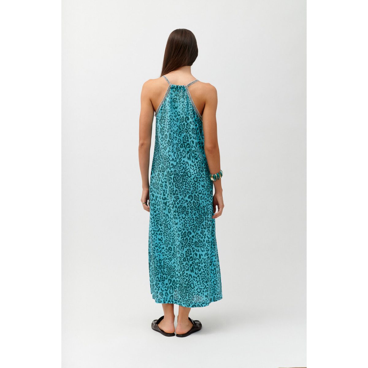 Cloud9byL • Audra Dress • Baby Blue Leopard - Image 5