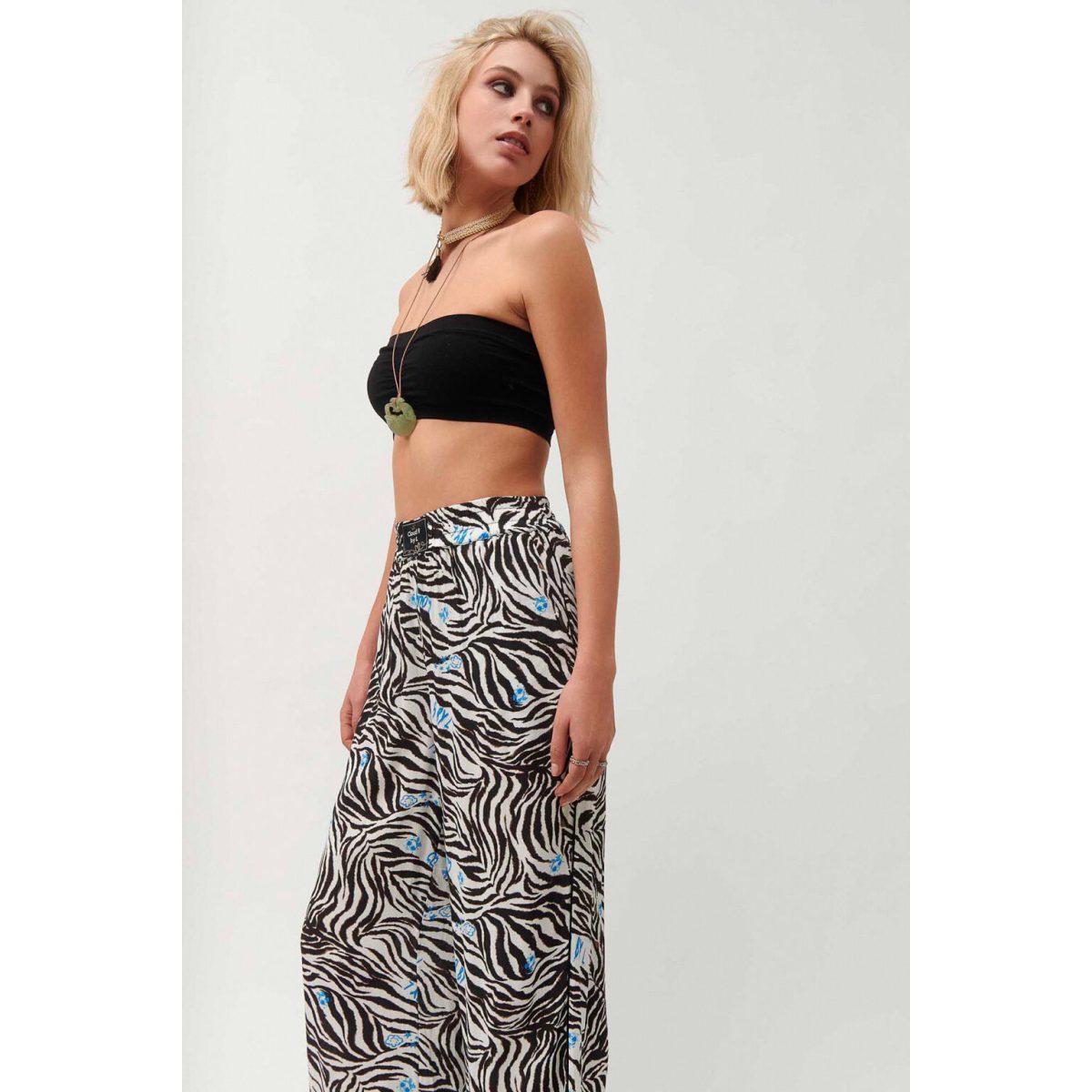 Cloud9byL • Xena Pants • Zebra White Black Blue - Image 6