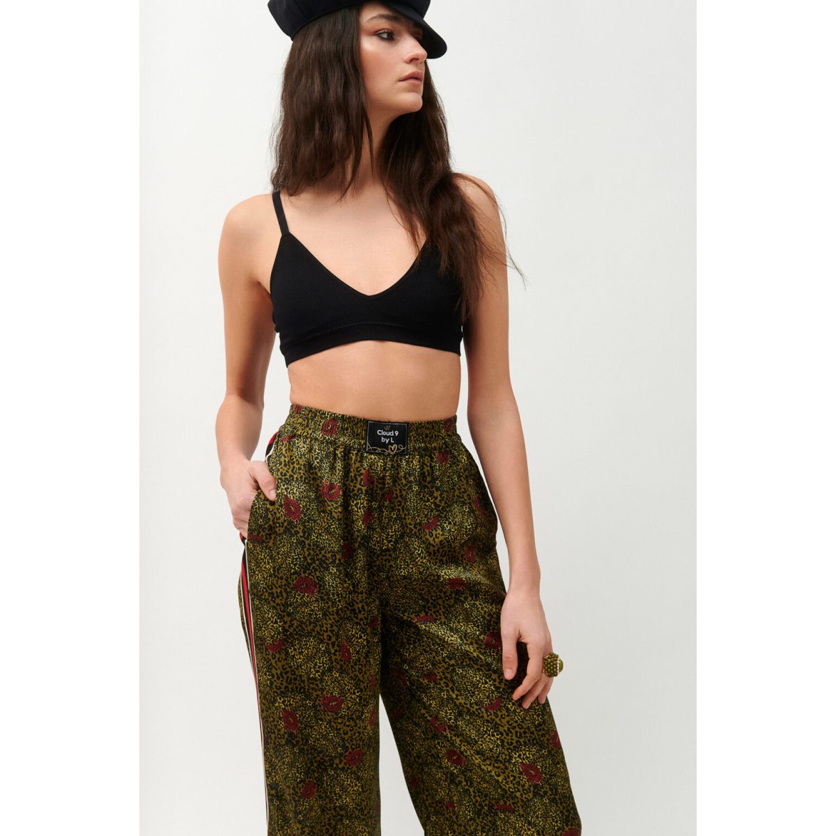 Cloud9byL • Harlow Oversized Pants • Olive Green - Image 5