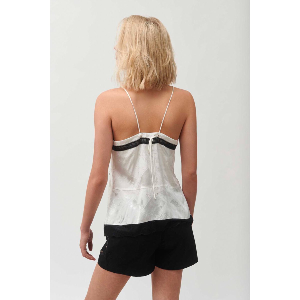 Cloud9byL • Volcano Camisole • White jacquard - Image 4