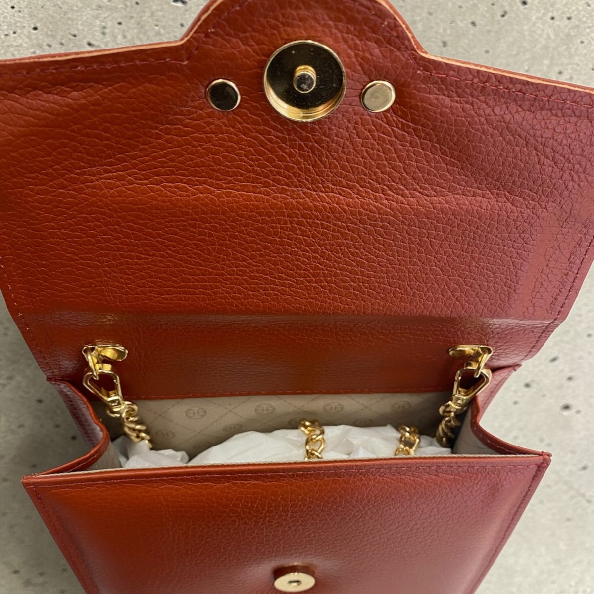 Bonendis • Dahlia Leather Crossbody bag • Terracotta - Image 4