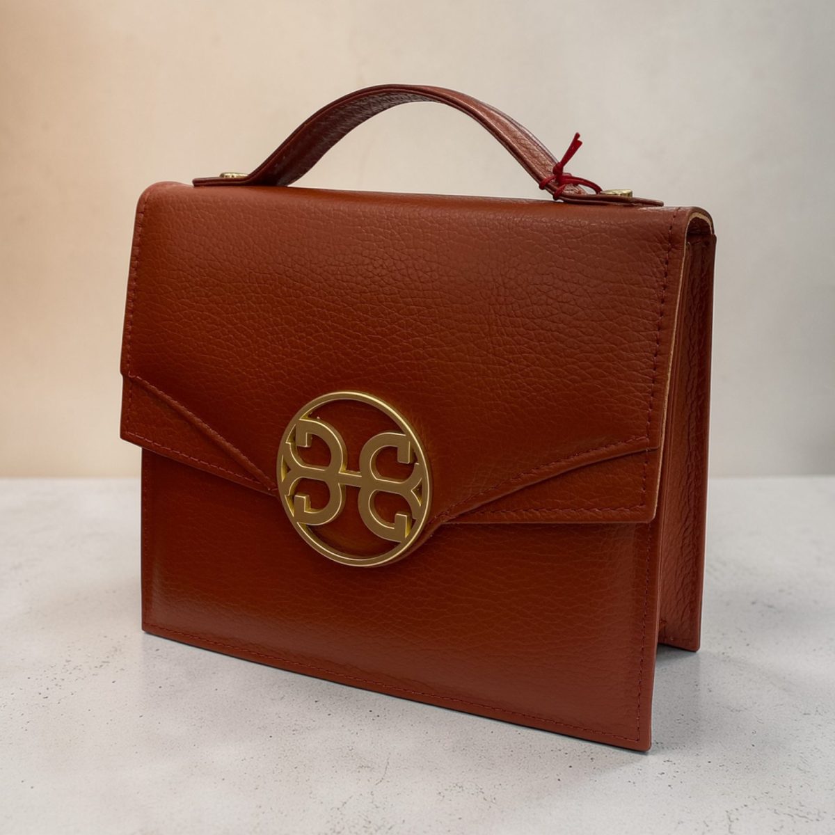 Bonendis • Dahlia Leather Crossbody bag • Terracotta - Image 3