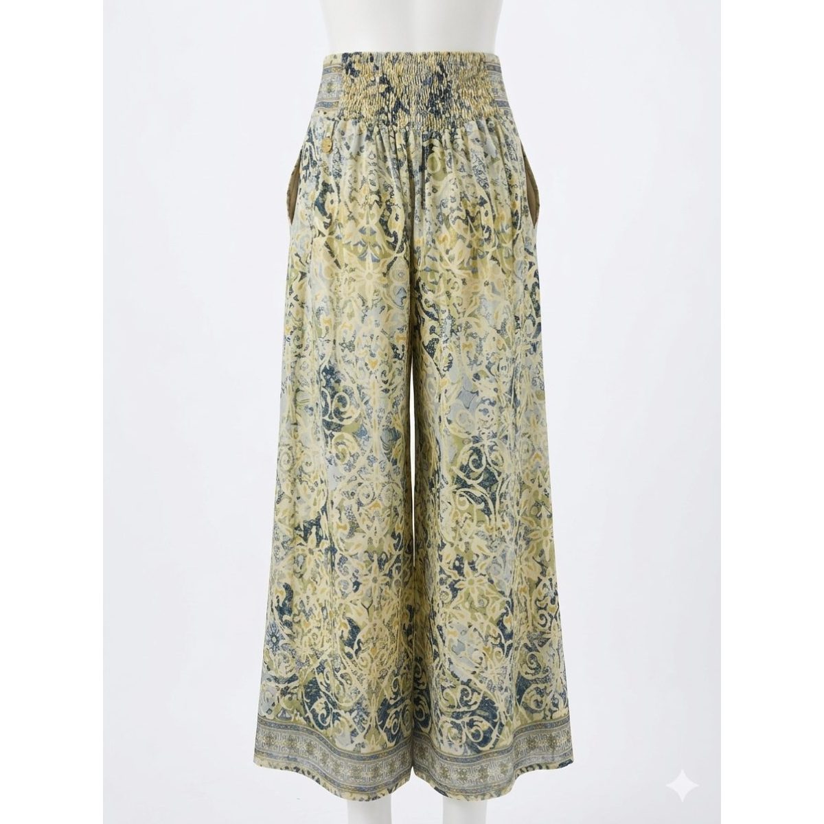 Pahiesa Formentera • Silk Collection • Co-ord Set • Blue Gold Yellow - Image 6