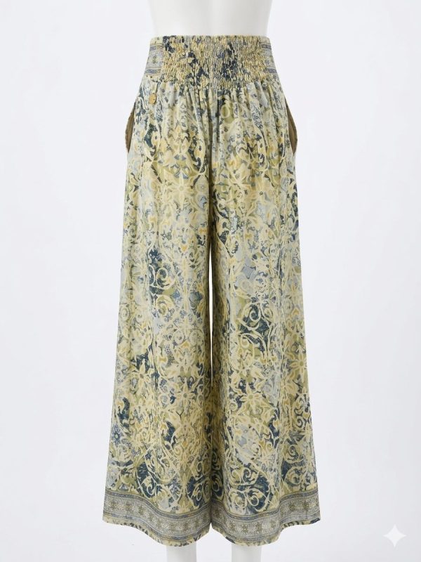 Pahiesa Formentera • Silk Collection • Co-ord Set • Blue Gold Yellow - Image 6