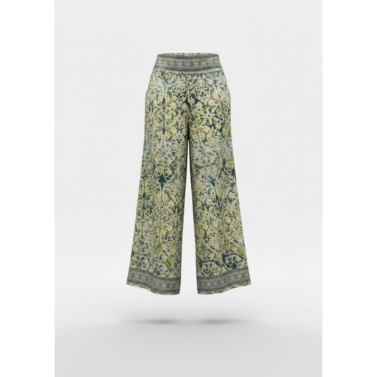 Pahiesa Formentera • Silk Collection • Co-ord Set • Blue Gold Yellow - Image 5