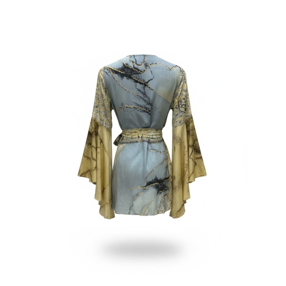 Pahiesa Formentera • Silk Collection • Co-ord Set • Blue Gold Yellow - Image 4