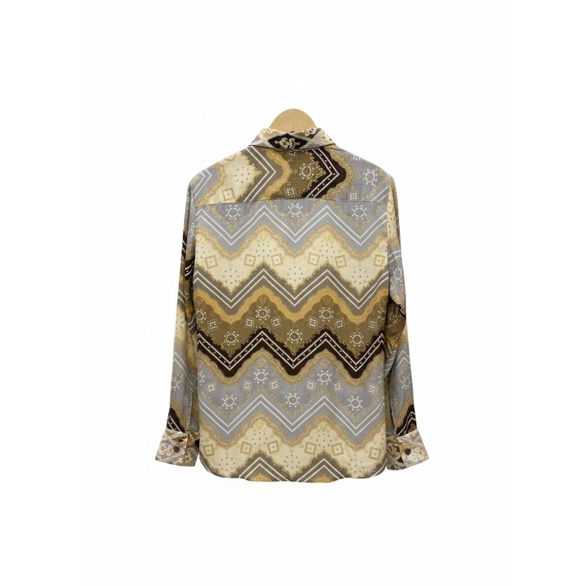 Pahiesa Formentera • Silk Collection • Shirt • Gold Lilac Brown - Image 2